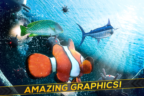 My Sea Fish Adventure | Free Fish Swimming Game 3D screenshot 3