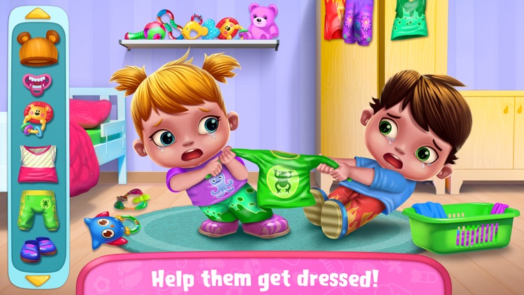 Baby Twins Babysitter