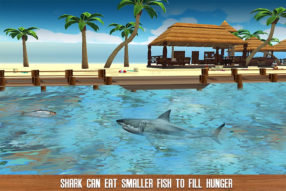 Furious Shark Revolution : Play this Shark Life Simulator to feed and hunt screenshot 2