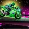 Super Futuristic Track Motorcycles - Vibrant Speed