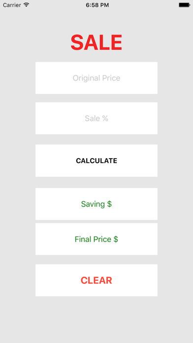 How to cancel & delete Exact Sale Calculator from iphone & ipad 2