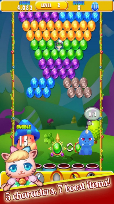 How to cancel & delete Fancy Dragon: Bubble Boom from iphone & ipad 3