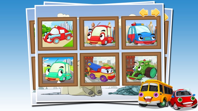 汽车益智游戏 - 学习为幼儿和儿童的男孩免费的教育与卡车和汽车(圖4)-速報App