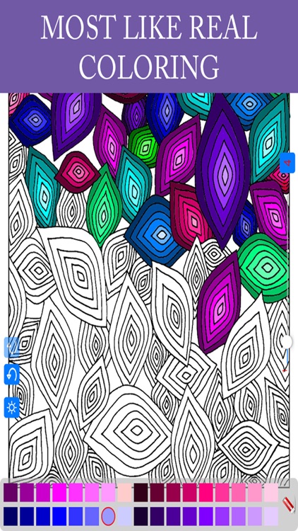 Coloring Advanced FREE - The original adult coloring app