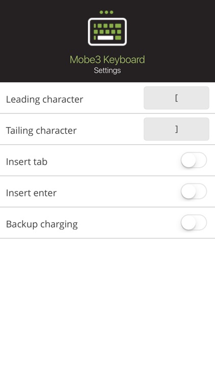 Mobe3 Keyboard