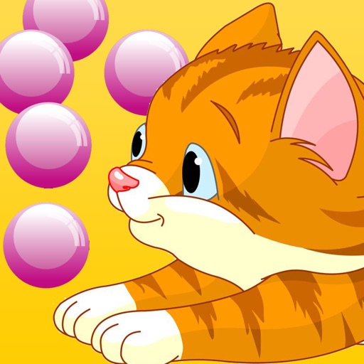 Funny Cat Pop Bubble Shooter: Adventure Classic Bobble Game iOS App