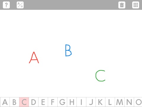 Alphabet Tracing Note screenshot 2