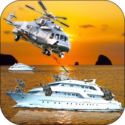 Frontline Gunship Attack - Rescue Mission Icon