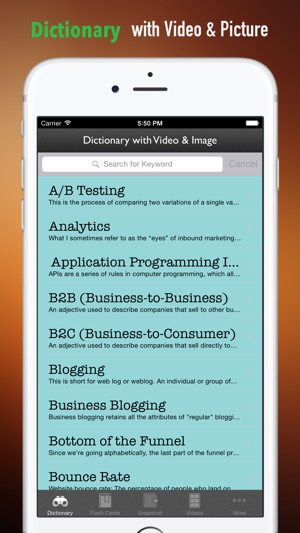 Marketing Glossary and Cheatsheet:Study Guide and Courses(圖4)-速報App