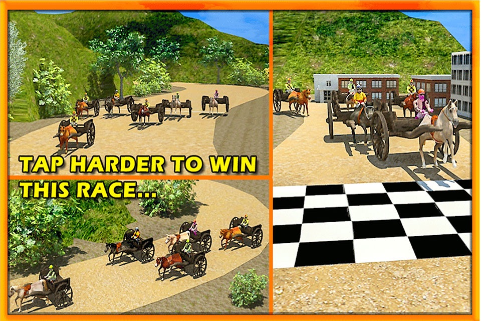 Horse Cart Derby Champions 2016- Free Wild Horses Racing Show in Marvel Equestrian Township Adventure screenshot 4