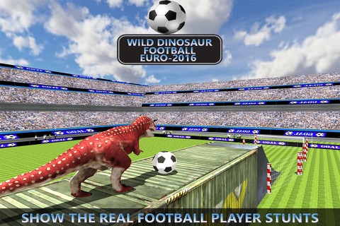 Wild Dinosaur Football Simulator - For Euro 2016 Special screenshot 2
