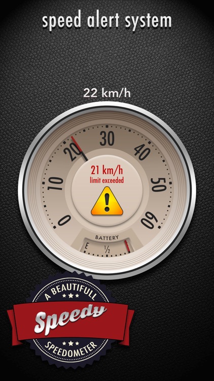 Speedy - a beautiful speedometer