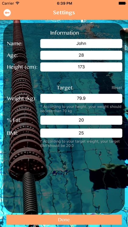 Measurement - Weight, %Fat and Muscle Mass screenshot-4