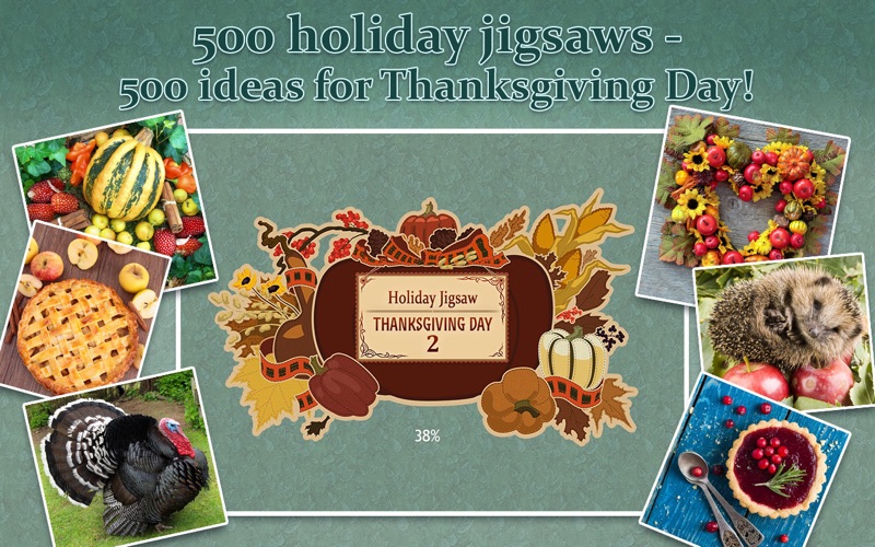 Holiday Jigsaw. Thanksgiving Day 2 thumbnail 1