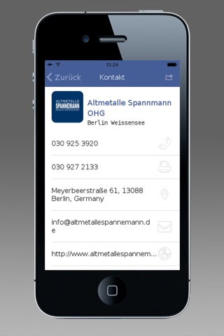 Altmetalle Spannemann screenshot 3