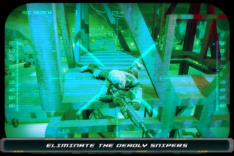 Night Vision Sniper Assassin 3D - Elite US Commando Shooting Game screenshot 4