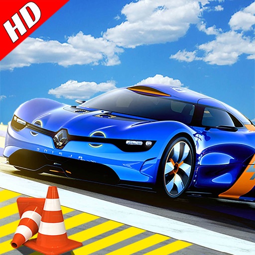Fast Car Parking 3D Icon