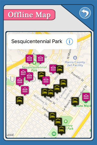 Houston Offline City Travel Guide screenshot 2