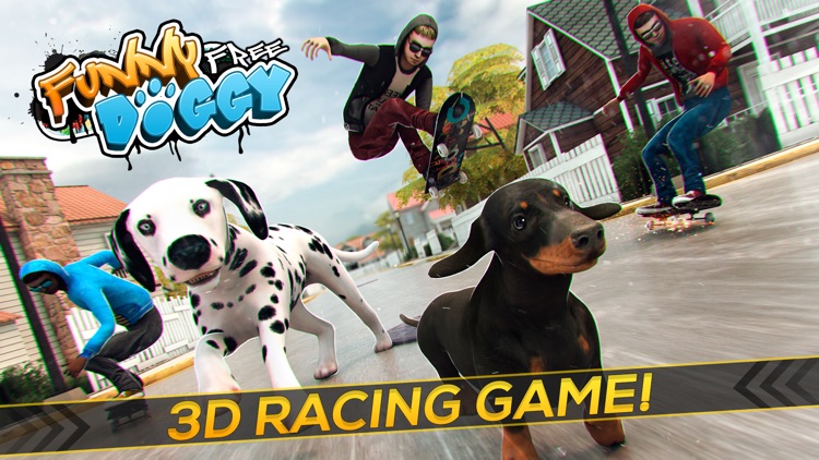 Funny Doggy | Dog Running Training Simulator Game for Free