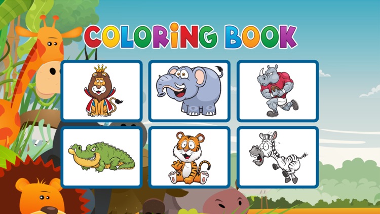 Animal Coloring Book - Painting Game for Kids