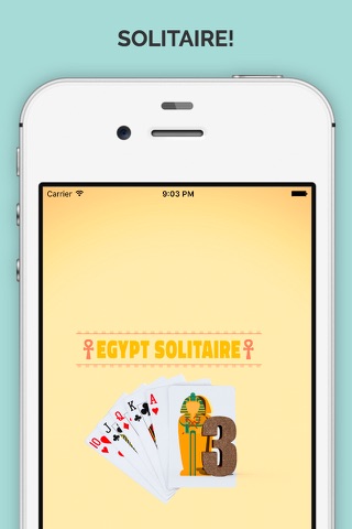 Pyramid Tri-Peaks Solitaire Golden Pharoahs Card Party of Egypt screenshot 2