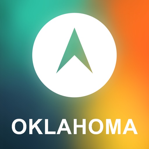 Oklahoma, USA Offline GPS : Car Navigation icon