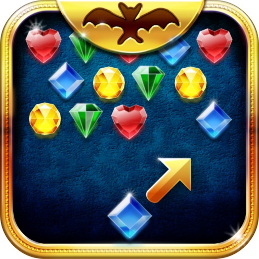 Shooter Jewels- Gems Match-3 Game Icon