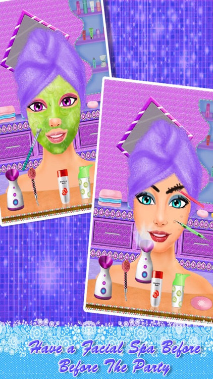 Prom Beauty Makeover Salon – girls spa, makeup, dress up, makeover girls beauty salon games screenshot-3