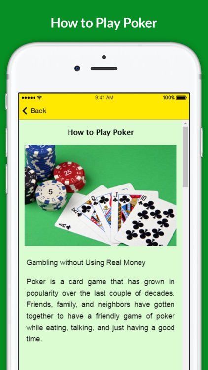 Play Poker - Earn More Money