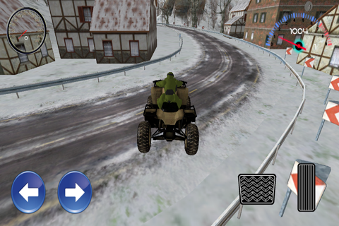 ATV Racing in tough road screenshot 2