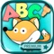 Color and Paint Zoo alphabet - English ABC Learning game for kids Premium