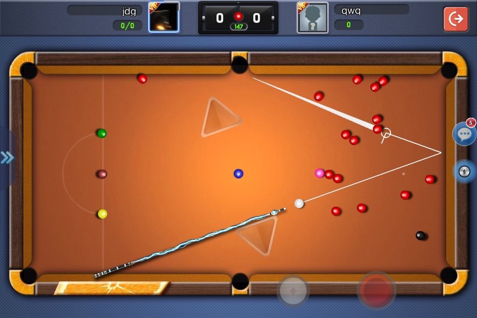 SNOK-World best online multiplayer snooker game! screenshot 3