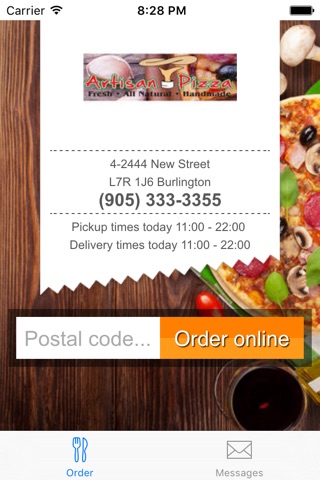 Artisan Pizza screenshot 2