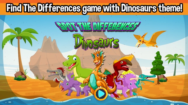 Dinosaurs Spot the Differences Game(圖1)-速報App