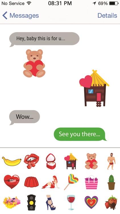 Flirty Stickers screenshot-3