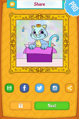 Cat Coloring Pages Pro screenshot 4
