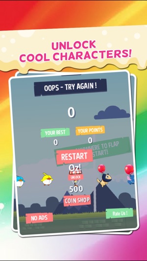 Cookie Wing: Flying in Bird City Endless Cute Flappy Games F(圖3)-速報App