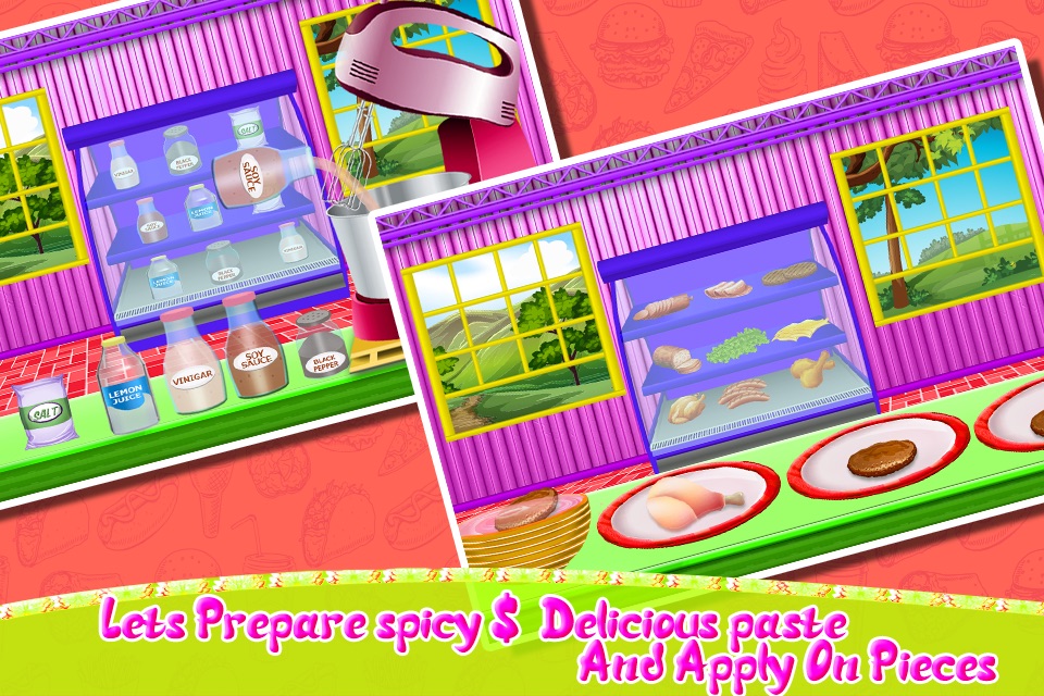 City Girl Burger Delivery & Maker - Fast Food Fever Cooking Games for Girls & Kids screenshot 4