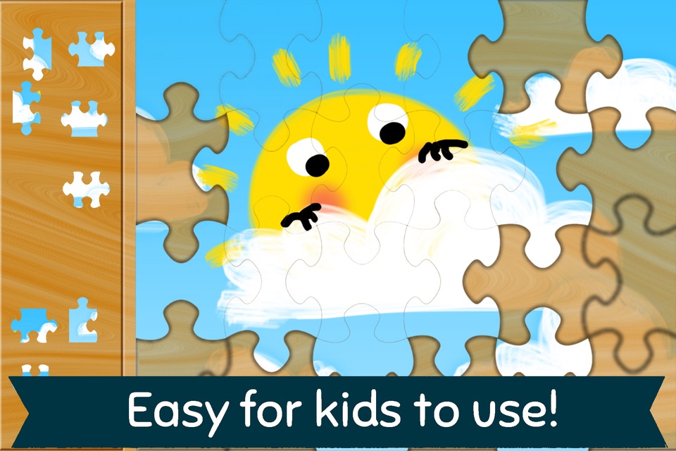Weather Puzzles for Toddlers and Pre-K - Science for Kids! Educational learning games about seasons and climate, from sun to snow! screenshot 3
