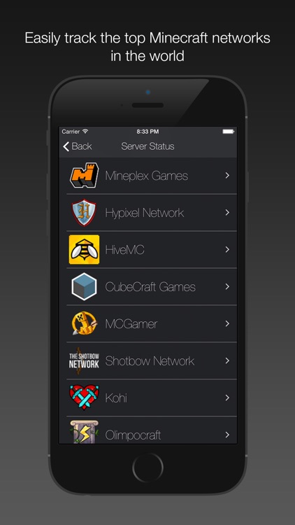 Minetracker - Server Status for Minecraft screenshot-3