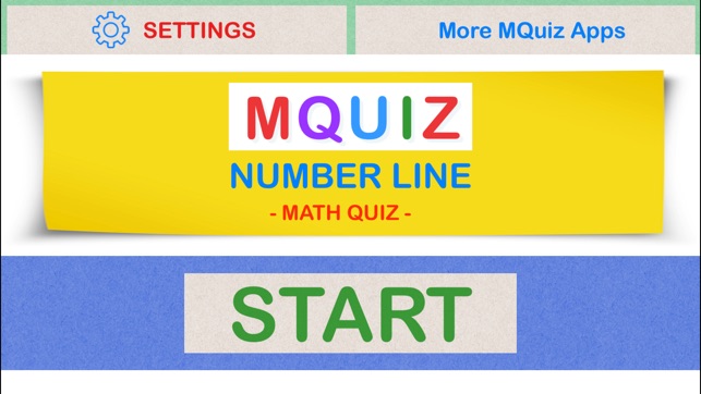 MQuiz Number Line - Number Sequence Math