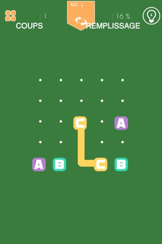 Match The Letters Pro - awesome dots joining strategy game screenshot 3