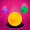Hit Ball In The Hole - Test Your Fast Finger & Sharp Eye With Fun Match.ing Color Game.s