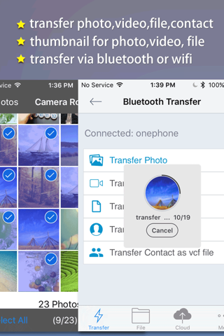 Transfer Master -Transfer photo,video,file,contact screenshot 2