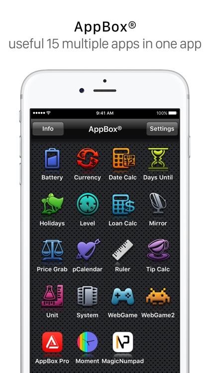 AppBox: Useful 16 Apps in One