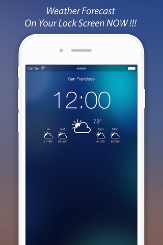 Weather Lock Screen Designer Plus- Customize your Lock Screen & Backgrounds screenshot 2