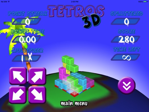 Tetros 3D screenshot 2
