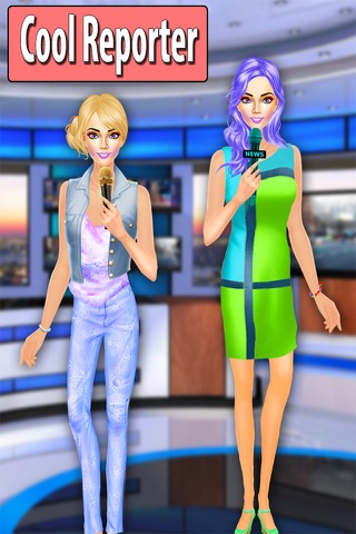 News Reporter Anchor Girl - My Dream News Girls Reporter screenshot 3