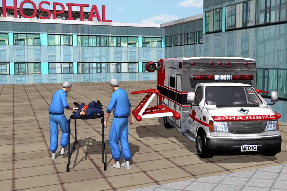 Multilevel Flying Ambulance HD Bundle ID screenshot 3