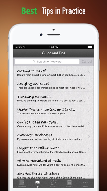 Kauai Travel:Raiders,Guide and Diet screenshot-3